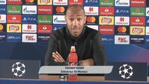 Réaction de Thierry Henry entraîneur du AS MONACO:  Mon inquiétude de l'avenir de Monaco