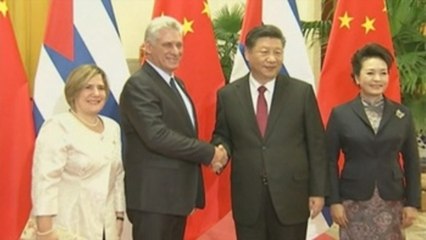 Xi y Díaz-Canel acuerdan impulsar los lazos "de amistad" entre China y Cuba