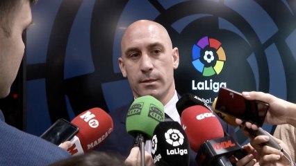 Luis Rubiales: "Hemos recibido una oferta millonaria para jugar la Supercopa de España en Miami"