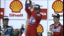 Domingo, no EE: Galvão relembra momentos marcantes da carreira de Ayrton Senna