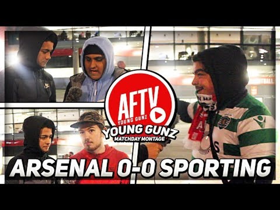 Arsenal 0-0 Sporting Lisbon | Aubameyang Was Poor! (AFTV Young Gunz) (NEW FEATURE)