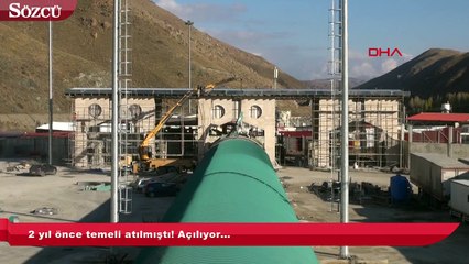 2 yıl önce temeli atılmıştı! Açılıyor…