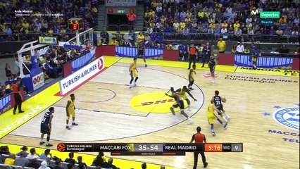 [3RD.QUARTER] Maccabi Tel-Aviv vs Real Madrid - Euroleague 2018-2019