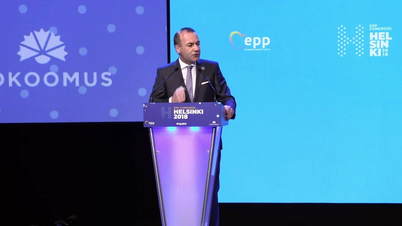 EVP wählt Weber zum Spitzenkandidaten für Europawahl
