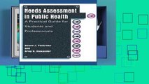[P.D.F] Needs Assessment in Public Health: A Practical Guide for Students and Professionals