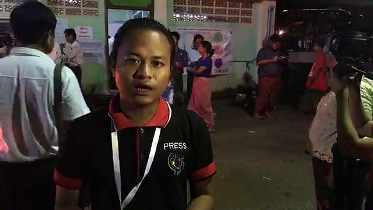 ဆိပ္ကမ္း၂မဲဆႏၵနယ္  USDP ပါတီအႏိုင္ရ