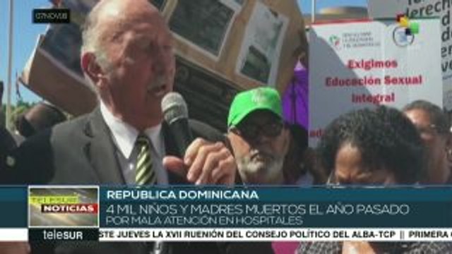 Dominicanos exigen mayor presupuesto para el sector salud