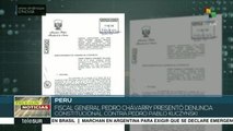 Fiscal general de Perú presenta denuncia contra expresidente Kuczynski