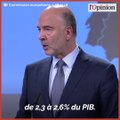 Pierre Moscovici se montre bienveillant concernant le déficit public français