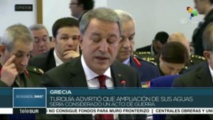 Intención griega de extender sus aguas tensa la relación con Turquía
