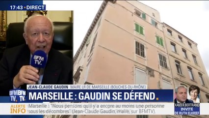 Gaudin se défend : "Je suis l'objet d'attaques, je suis maire, je suis habitué. Nous avons fait dans le domaine de l'habitat des choses assez extraordinaires"