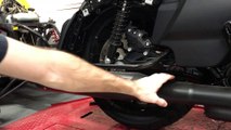 Harley-Davidson Touring Model Muffler Removal