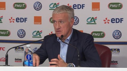 Bleus - Deschamps justifie ses choix