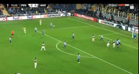 Valbuena Goal - Fenerbahce vs Anderlecht  1-0  08.11.2018 (HD)