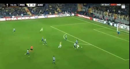 Bakkali Red Card - Fenerbahce vs Anderlecht  2-0  08.11.2018 (HD)