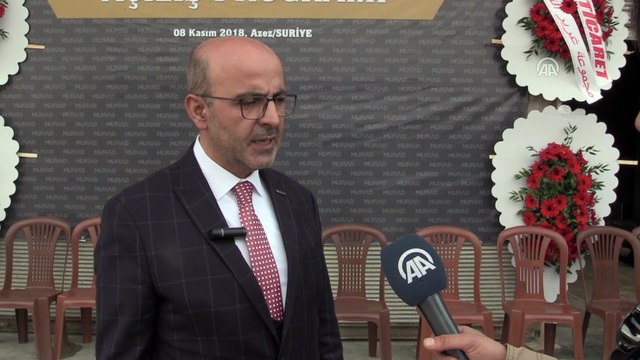 MÜSİAD Suriye'nin Azez ilçesinde şube açtı
