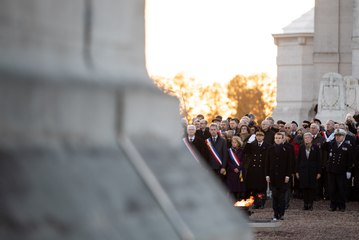 Cérémonie dans la nécropole nationale de Notre-Dame-de-Lorette