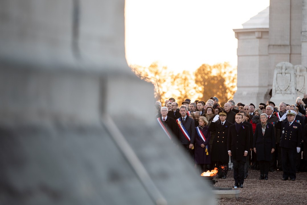 Cérémonie dans la nécropole nationale de Notre-Dame-de-Lorette