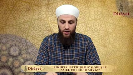 Fıkıhta istediğim görüşle amel edebilir miyim?