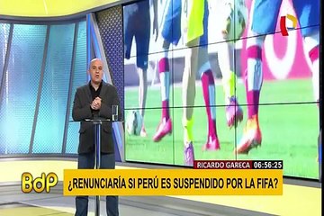 Ricardo Gareca: ¿Renunciaría si Perú es suspendido por la FIFA?