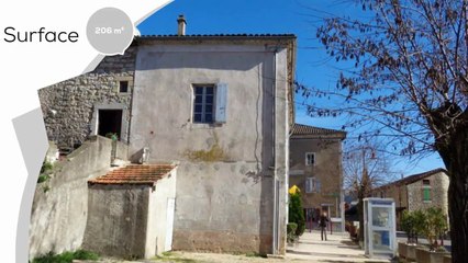 A vendre - Immeuble - St andre de cruzieres (07460) - 10 pièces - 206m²