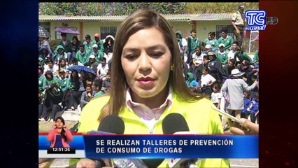 Iniciativa policial para evitar el consumo de drogas