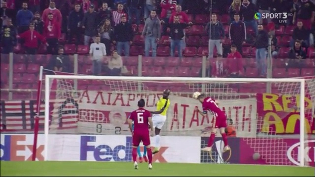 4-0 Το δεύτερο γκολ του Κώστα Φορτούνη - Ολυμπιακός  vs Ντουντελάνζ - 08.11.2018 [HD]