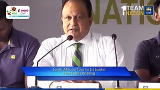 South Africa tour of Sri Lanka 2018 - Post Series Briefing..