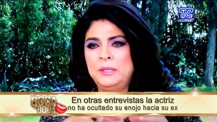 ¿Victoria Ruffo seguirá resentida con Eugenio Derbez por supuesta boda falsa entre ellos hace 25 años?