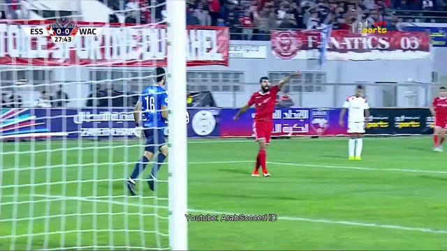 مباراة النجم الساحلي التونسي 1-0 الوداد البيضاوي المغربي