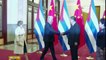 Xi Jinping recebe presidente cubano Díaz-Canel