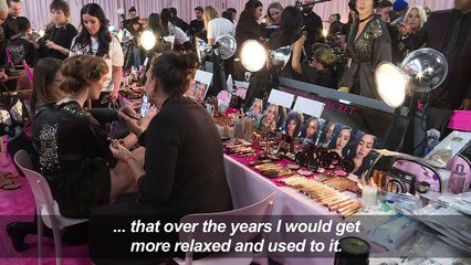 Victoria's Secret "Angels" get ready for annual fashion show