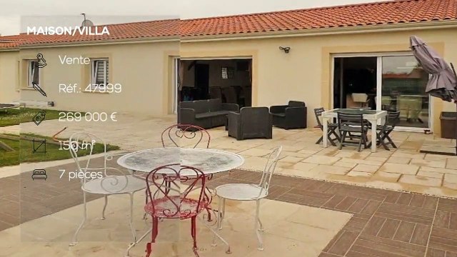 A vendre - Maison/villa - CHOLET (49300) - 7 pièces - 150m²