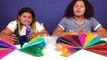 PIPING BAG SLIME CHALLENGE 3 COLORS OF GLUE SLIME CHALLENGE WITH PIPING BAGS!