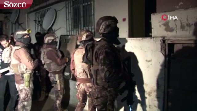 İstanbul’da 17 adrese eş zamanlı operasyon