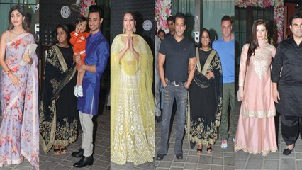 Arpita Khan's Diwali Party: Salman Khan, Lulia, Shilpa, Jacqueline & other stars attend | FilmiBeat