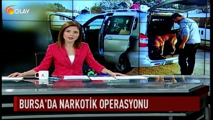 Bursa'da narkotik operasyonu