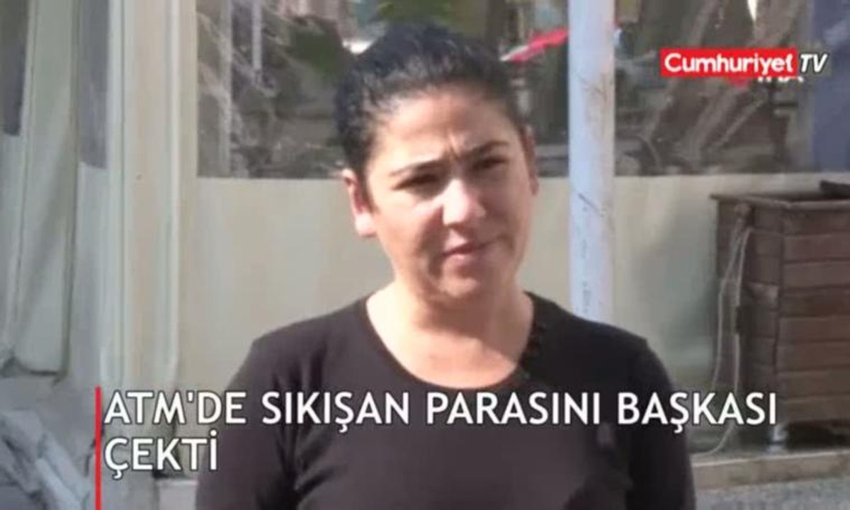 ATM para çekmek isterken 300 lirasından oldu
