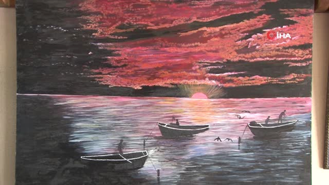 61 Yıllık Terzi 70'inden Sonra Ressam Oldu
