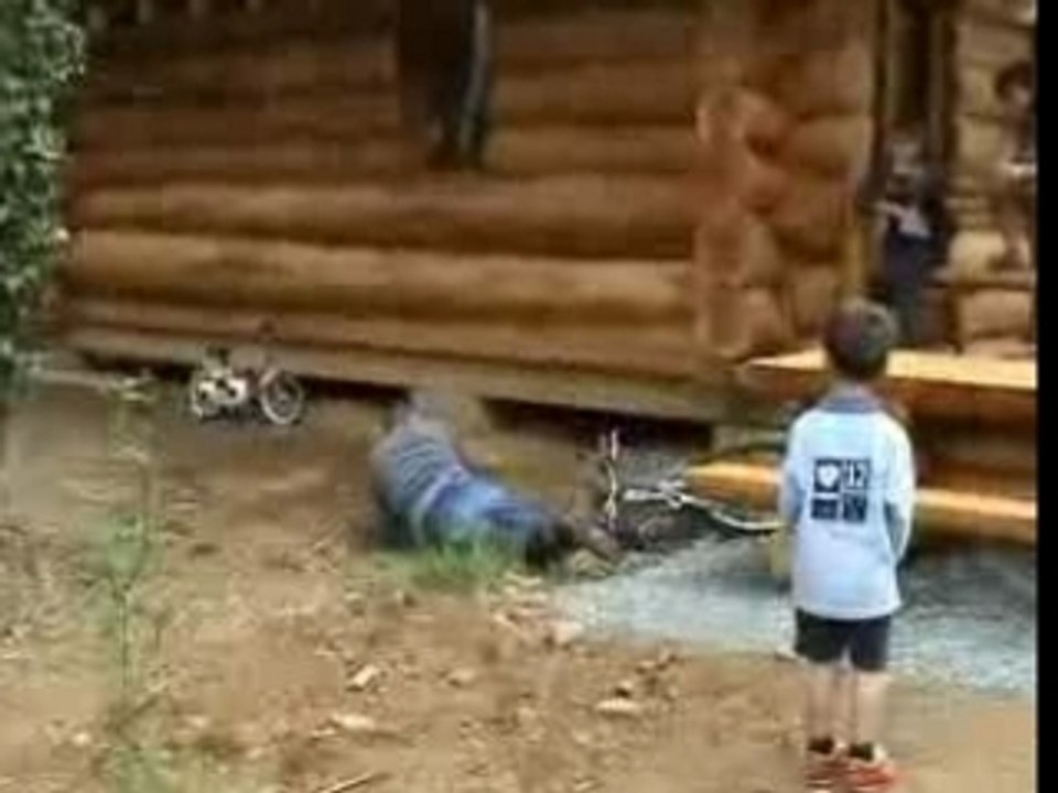 chute a velo (cassage de gueule)