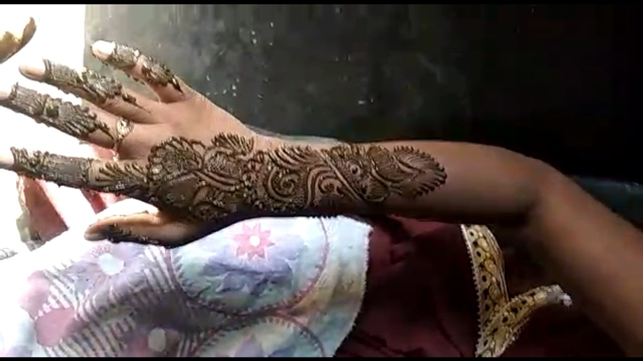 Amazing must watch back hand mehndi designs - full back hand mehndi designs for hands