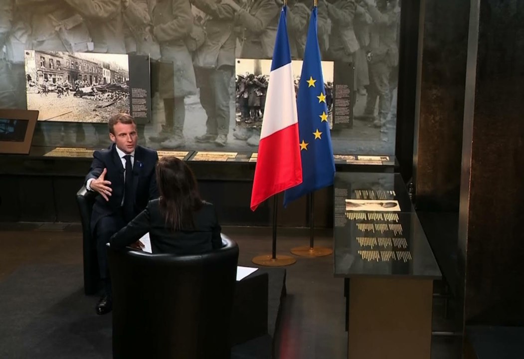 Interview d'Emmanuel Macron au 19/20 de France 3