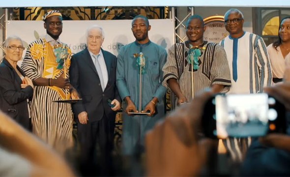 Cérémonie de remise du prix Pierre Castel à Bordeaux