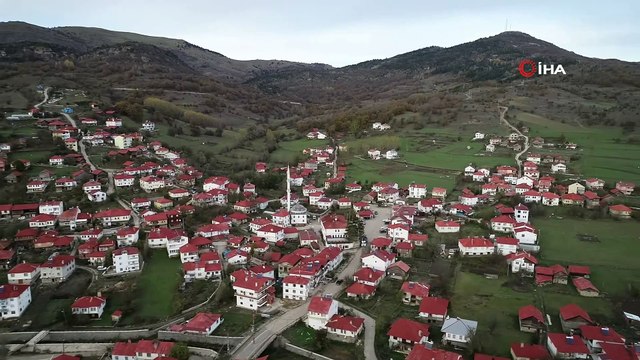 Bodrum değil Ordu evleri...Karadeniz'de ezber bozan mahalle