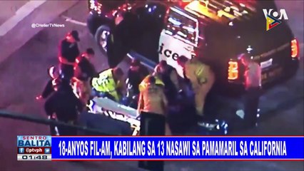 18 anyos Fil-Am, kabilang sa 13 nasawi sa pamamaril sa California