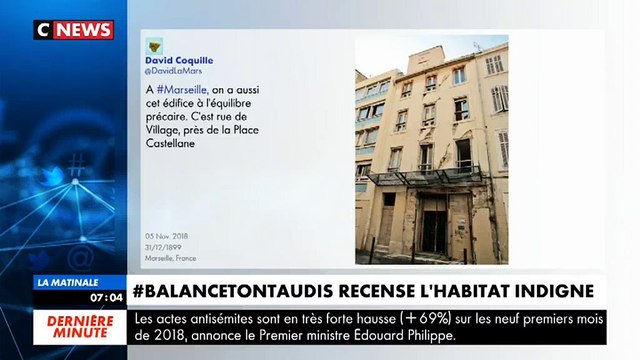 Marseille : Des habitants publient les photos d'immeubles insalubres sous le #BalanceTonTaudis - Regardez