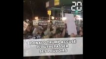 Donald Trump accusé d'outrepasser ses pouvoirs