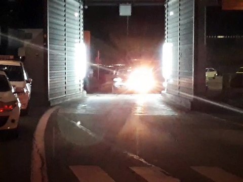 Exercice de sécurité : simulation d'un attentat terroriste au tunnel routier du Fréjus