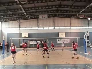 Finale interpôles volley F 2007 Lyon-Sablé set1part1