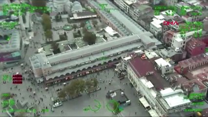 Tahtakale'de Helikopter Destekli Sahte Ürün Operasyonu